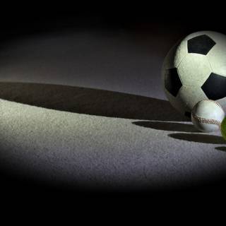 Sports balls wallpaper