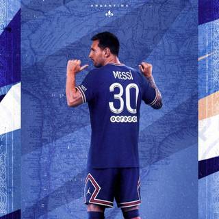 Lionel Messi Paris Saint German 2021 wallpaper