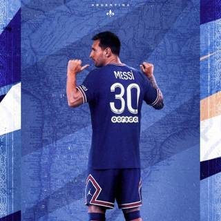Lionel Messi Paris Saint German 2021 wallpaper