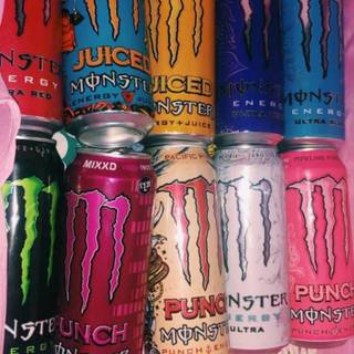 Monster cans wallpaper