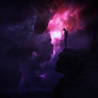 Hawkeye and Black Widow Vormir wallpaper