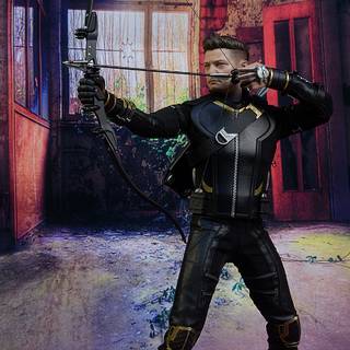 Avengers Endgame Hawkeye suit wallpaper