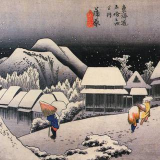 Hiroshige wallpaper