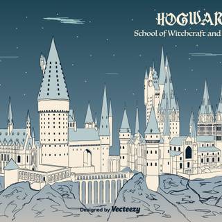Hogwarts School of Witchcraft and Wizardry wallpaper