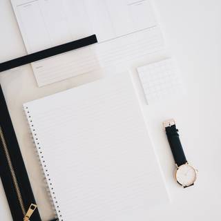 Lined paper wallpaper