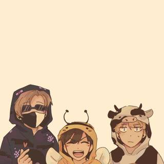 The Bench Trio wallpaper