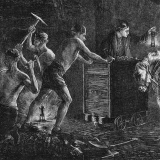 Coal mining wallpaper