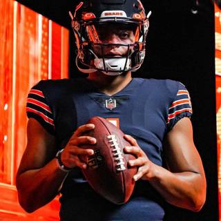 Justin Fields Chicago Bears wallpaper