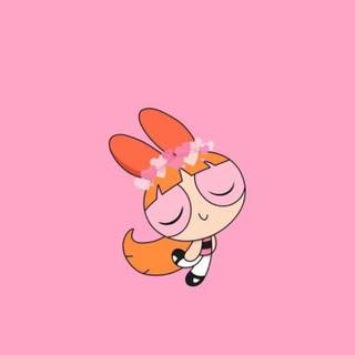 Pink soft girl wallpaper