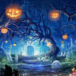 Live Halloween wallpaper