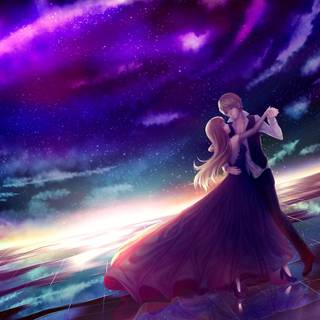 Partner dance wallpaper