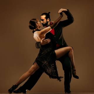 Dance partners wallpaper