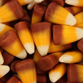 Candy corn pumpkins wallpaper