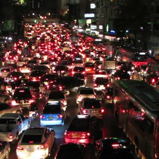 Traffic jam wallpaper