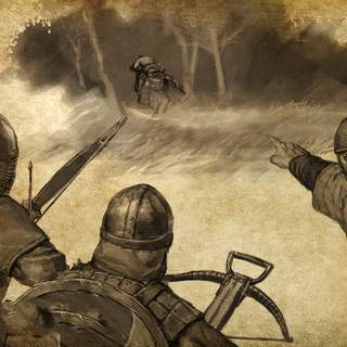 Medieval art wallpaper