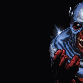 Zombie Captain America wallpaper