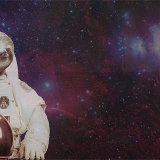 Funny sloth wallpaper