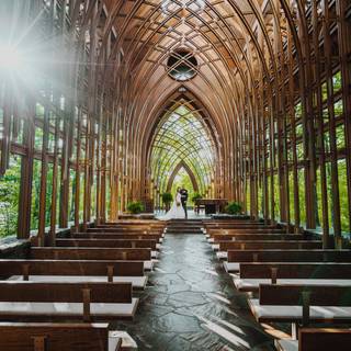 Church wedding wallpaper