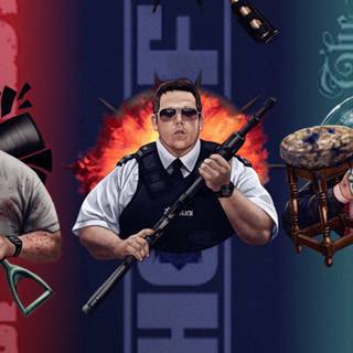 Three Flavours Cornetto trilogy wallpaper