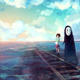 Spirited Away phone wallpaper