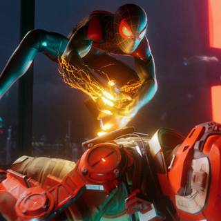 Black PS5 4k wallpaper