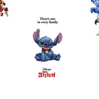 Lilo and Stitch aesthetic laptop wallpaper
