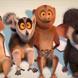 All Hail King Julien: Exiled wallpaper