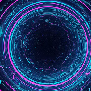 Pink, violet and cyan wallpaper