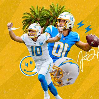 Justin Herbert Chargers wallpaper