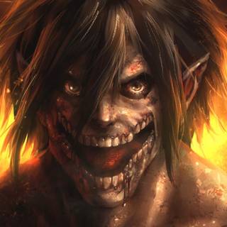 Eren Colossal Titan wallpaper