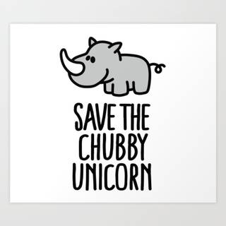 Save the chubby unicorns wallpaper