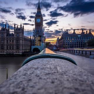 Big Ben Westminster Bridge wallpaper