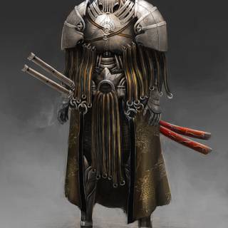 Samurai art concept anime wallpaper