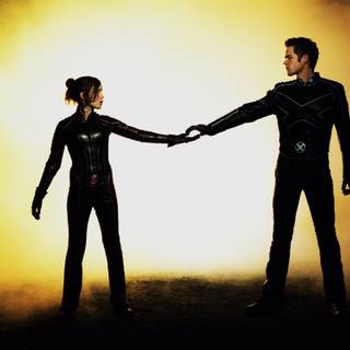 X-Men movie Bobby and Kitty wallpaper