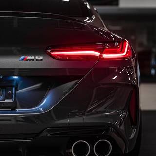 Black BMW M8 wallpaper