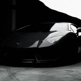 Black car 2021 wallpaper