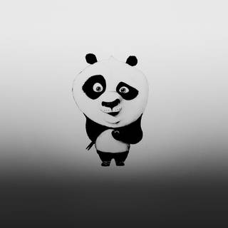 Funny panda wallpaper