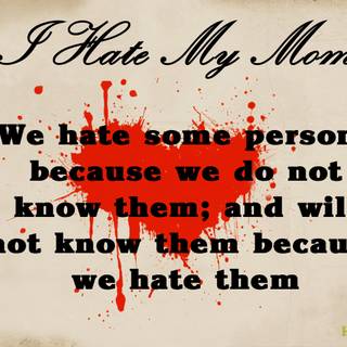 Hate quotes wallpaper