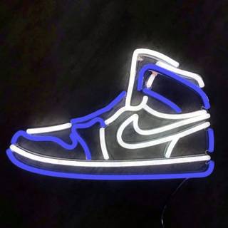 Neon shoes wallpaper