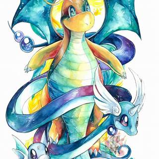 Pokémon Mega Dragonite wallpaper