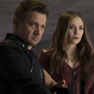 Hawkeye and Scarlet Witch wallpaper