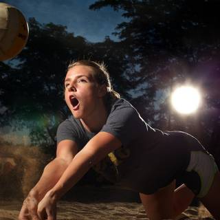 Athletic girl wallpaper