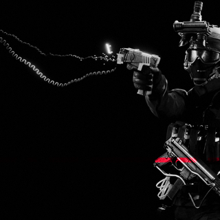 Night vision goggles wallpaper