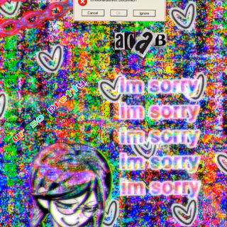 Glitchcore Danganronpa wallpaper