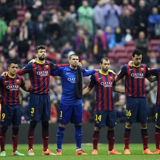 FC Barcelona players wallpaper