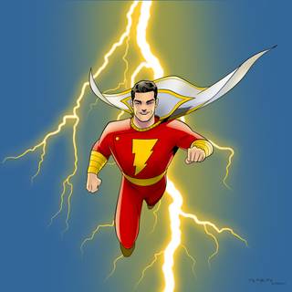Shazam DC Comics computer wallpaper