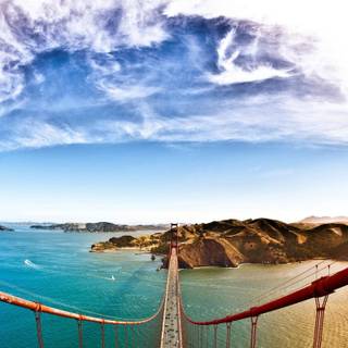 Water bridge wallpaper