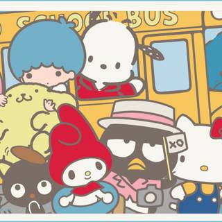 Sanrio Halloween desktop wallpaper