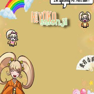 Hiyoko x Ibuki wallpaper