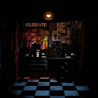 FNAF office wallpaper